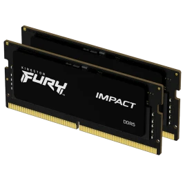 Память оперативная/ Kingston 32GB 5600MT/s DDR5 CL40 SODIMM (Kit of 2) FURY Impact PnP