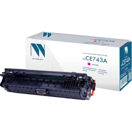 -/ Тонер-картридж NVP NV-CE743A Magenta для HP Color LaserJet CP5225/ CP5225n/ CP5225dn (7300k)