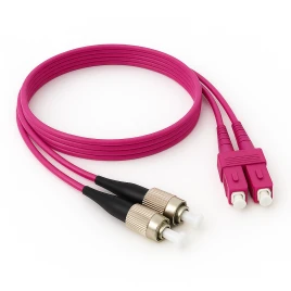 Патч-корд ADVANT ADVOM4-PCD02-SCFC-UU-LM, Duplex, тип волокна: OM4. Разъемы: SC/UPC-FC/UPC. Длина: 2, оболочка: LSZH, диаметр кабеля: 3.0