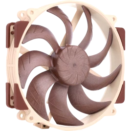 Кулер для корпуса/ Case Cooler Noctua NF-A14x25r G2 PWM (140x140x25mm, 4-pin PWM, 91.58CFM, 24.8dBA, 1500RPM, Beige/Brown)