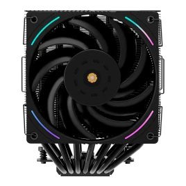 Кулер для процессора/ CPU Cooler Thermalright Phantom Spirit 120 EVO (4-pin PWM, 157mm, Ni/CU, 7x6mm, ARGB, 2x120mm, 69CFM, 27dBA, 2150RPM, S: 1700, 1200, 20XX, 115X, AM5, AM4)