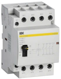 Контактор модульный с ручным упр. КМ25-40МР AC KARAT IEK
