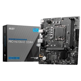 Материнская плата/ MB MSI INTEL H610 s1700, 2xDDR5(96GB), D-SUB/HDMI 1.4, 1xPCIe 4.0x16, 1xPCIe 3.0, 1xLAN, 4xSATA 6Gb/s, 1xM.2, 2xUSB 3.2, 4xUSB 2.0, 1xPS/2, mATX