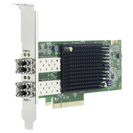Emulex LPe35002-M2 Gen 7 (32/64GFC), 2-port,  32Gb/s, PCIe Gen4 x8, трансиверы установлены, LP+FH brackets, OEM