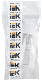 Рамка и суппорт для К.К. "Праймер" на 4 модуля, 75мм белый IEK