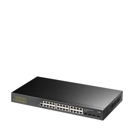 Коммутатор/ 24-Port Layer 2 Managed Gigabit Switch with 4 Gigabit SFP Slots