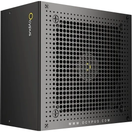 Блок питания ПК/ Power Supply Ocypus Iota P750, Model P750-GF, 750W 80+ Gold (ATX, 3.1, Full modular, 1x24(20+4)pin, 2xCPU 8(4+4)pin, 3xPCIe*2 8(6+2)pin, 1x12V-2x6, 8xSATA3 , Active, 120x120mm, 150x140x86mm, APFC, black)