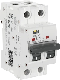 ARMAT Авт. выкл. M10N 2P L 20А IEK