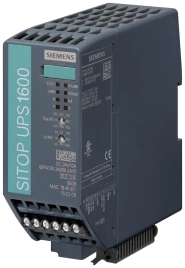 SITOP UPS1600 10A ETHERNET/ PROFINET БЛОК БЕСПЕРЕБОЙНОГО ЭЛЕКТРОПИТАНИЯ С ETHERNET/ PROFINET- ИНТЕРФЕЙСОМ ВХОД: DC 24 V ВЫХОД: DC 24 V/10 A