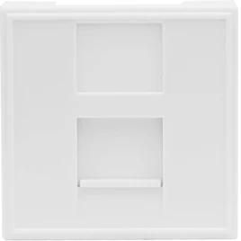 Donel Розетка DEC RJ45 UTP кат.5e, 2мод., бел. (45х45мм), серия (тип) DEC