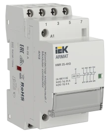 ARMAT Контактор модульный KMR 25А 230В AC 4НЗ IEK