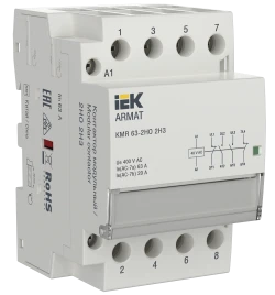 ARMAT Контактор модульный KMR 63А 48В AC 2НО 2НЗ IEK