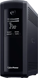 Источник бесперебойного питания/ UPS CyberPower VP1200ELCD Line-Interactive 1200VA/720W USB/RS-232/RJ11/45  (4 + 1 EURO)