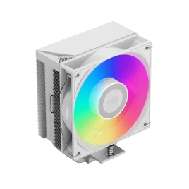Кулер для процессора/ CPU Cooler PCCooler RT500 TC ARGB WH (245W, 4-pin PWM, 152mm, Al/Cu, 5x6mm, ARGB, 1x120mm, 73.32CFM, 34.9dBA, 2200RPM, S: 1851/1700/1200/115X, AM5/AM4, white)