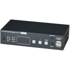 Приёмник/ SC&T HKM02BR-4K Приемник KVM: HDMI(1.4, до 4K(30Гц), USB, аудио, RS232 и ИК сигналов по Ethernet до 150м (CAT5e/CAT6).