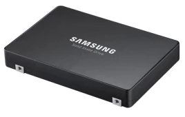 Твердотельный накопитель/ Samsung SSD PM1643a, 1920GB, 2.5" 15mm, SAS 12Gb/s, 3D TLC, R/W 2100/1800MB/s, IOPs 440 000/46 000, TBW 3504, DWPD 1 (12 мес.)