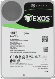 Жесткий диск Seagate SATA-III 18Tb ST18000NM000J Server Exos X18 512E (7200rpm) 256Mb 3.5" [ST18000NM000J]