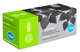 -/ Картридж лазерный Cactus CS-C7115AS C7115A черный (2500стр.) для HP LJ 1000/1005/1200