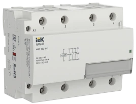 ARMAT Контактор модульный KMR 100А 24В AC/DC 4НЗ IEK
