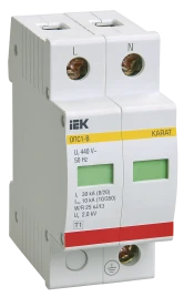 KARAT ОПС1-B УЗИП 2P In=30кА Un=400В Im=60кА IEK
