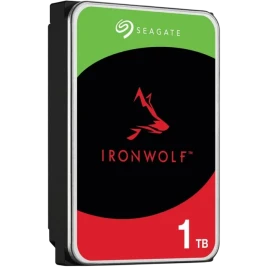 Жесткий диск/ HDD Seagate SATA IRONWOLF 1TB 5400rpm 256Mb 1 year warranty (replacement ST1000VN002, ST1000DM014, WD10EFRX, WD10EZEX)