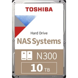 Жесткий диск/ HDD Toshiba N300 NAS SATA3 3.5" 10TB 7200 512Mb 6Gb/s 1 year warranty (replacement WD101EFBX, ST10000VN0008, WD100EAGZ, WD101EFAX, WD100EFGX, WD100EFAX, ST10000VN0004, ST10000NT001)
