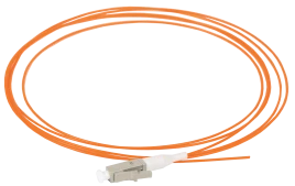Оптический пигтейл, (MM), 50/125 (OM2), LC/UPC, LSZH, 1,5м