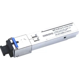 Модуль/ OSNOVO SFP Модуль SC, 1,25 Гбит/c, до 3км, Tx:1310/Rx:1550, DDM