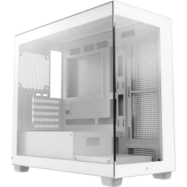 Корпус ПК без блока питания/ Case Ocypus Gamma C52 WH, Mini-Tower, TG, no fans, 1xUSB-A 3.0 + 2xUSB 2.0, mATX, mITX White
