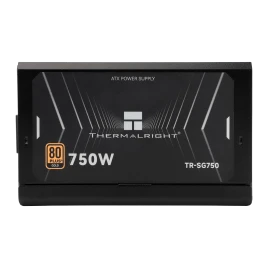 Блок питания 750W/ Power Supply Thermalright, 750W 80+ Gold (ATX, 3.1, PCIe 5.1, Full modular, 1x24(20+4)pin 600mm, 2xCPU 8(4+4)pin 650mm, 2xPCIe*2 8(6+2)pin 650+150mm, 1x12VHPWR PCIe 5.1 12+4pin 600mm, 2xSATA*4 450+150+150+150mm, 1xMOLEX4pin*3 500+150+15