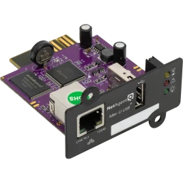 SNMP карта Megatec DZ807 (NetAgentZ) с портом RJ45 ETH 100Mbit и USB, средний слот