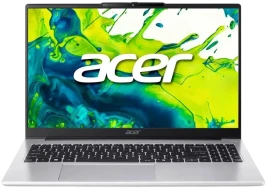 Ноутбук/ ACER Aspire Lite AL15-45P-R1UJ 15.6"(1920x1080 (матовый) IPS)/AMD Ryzen 7 5825U(2Ghz)/16384Mb/512PCISSDGb/noDVD/Int:AMD Vega/Cam/BT/WiFi/50WHr/war 1y/1.5kg/Iron/NoOS