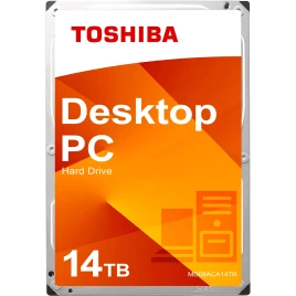 Жесткий диск/ HDD Toshiba SATA3 14Tb 3.5" 7200 512Mb OFFICIAL RECERTIFIED 1 year warranty (replacement WUH721414ALE6L4, ST14000NM000J, MG08ACA14TE, ST12000NM001G, ST12000NM000J, WUH721414ALE6L0, WUS721212BLE6L4)