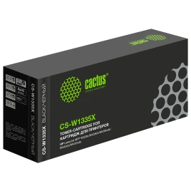 -/ Картридж лазерный Cactus CS-W1335X W1335X черный (13700стр.) для HP LJ MFP M438n/M438dn/M438nda/M442