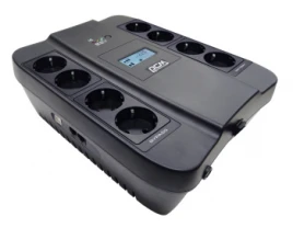 Источник бесперебойного питания Powercom Spider SPD-1100U LCD USB 605Вт 1100ВА чер (плохая упаковка)