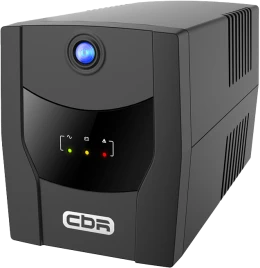 Башенный линейно-интерактивный ИБП/ ИБП CBR [QTM-1200T-6I-LCUC] Line Interactive  1200VA/720W 9Ah12V 6 x С13, HID-USB, RJ45/11