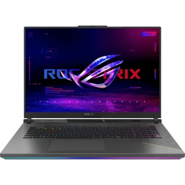Ноутбук/ ASUS ROG Strix G18 G814PM-S8074 18"(1920x1200 IPS (матовый, 144Hz) )/AMD Ryzen 9 8940HX(2.4Ghz)/16384Mb/1024PCISSDGb/noDVD/Ext:NVIDIA GeForce RTX 5060(8192Mb)/Cam/BT/WiFi/90WHr/war 1y/3kg/Volt Green/noOS