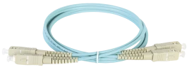 Оптический (патч-корд), MM, 50/125 (OM3), SC/UPC-SC/UPC,(Duplex),1м