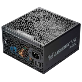 Блок питания 1000 Ватт/ Power Supply Super Flower Leadex VII, 1000W, ATX 3.0, 140mm, 12xSATA, 4xPCI-E(6+2), 1x12VHPWR, APFC, 80+ Platinum, Full Modular