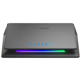 Конфигурируемый коммутатор/ Конфигурируемый коммутатор, 5x1000Base-T, 1x10GBase-T, DIP-переключатель, корпус металл