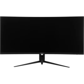 Монитор Hisense/ 34"/3440x1440, изогнутый, VA/ELED, 21:9, матовое/антибликовое, 240Гц, время отклика 1мс, 320кд/м2, 3000:1, углы обзора 89 °(H)/89°(V), встроенные колонки 2*3Вт, HDR 400, DisplayPort,  HDMIх2, разъем для наушников 3.5мм, rotatable lif