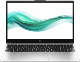Ноутбук HP 250R G10 Core 3 100U 8Gb SSD512Gb Intel Graphics 15.6" IPS HD (1366x768) без ОС silver WiFi BT Cam (C91W6AT)