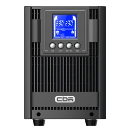 ИБП CBR ESSENCE ESN-2000C Online 2000 VA / 2000 W, Tower, 6 x C13, LCD, HID-USB, RS232, EPO, SNMP slot/ UPS CBR Online Tower
