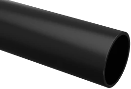 Труба гладкая жесткая ПНД d32 ИЭК черная (100м)