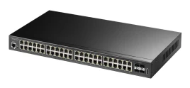 Коммутатор/ 48-Port Layer 2 Managed Gigabit PoE++ Switch with 4 10G SFP ports 720W
