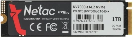 Твердотельный накопитель Netac PCIe 4.0 x4 1TB NT01NV7000t-1T0-E4X NV7000-t M.2 2280 [NT01NV7000T-1T0-E4X]