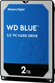 Жесткий диск/ HDD WD SATAIII 2Tb 2.5"" Blue 5400 128Mb 1 year warranty