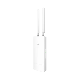 Точка доступа/ AX3000 High Power WiFi 6 Gigabit Outdoor Access Point, 2402Mbps at 5GHz + 574Mbps at 2.4GHz, 1 x Gigabit RJ45, 2 Detachable Antennas, 802.3at/802.3af PoE or 48V passive PoE, IP65 Waterproof, lightning protection, 48V passive PoE adapter inc