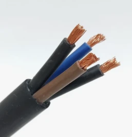Кабель медный силовой гибкий КГтп-ХЛ-380/660-2 3х16+1х6 ГОСТ