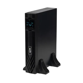 8760 ИБП SKAT-UPS 1000-RACK-ON-2X9 P3 1000ВА/1000 Вт, 2U, On-Line, синус, встр. АКБ 24В (2x9Ач), 2хSchuko, USB, RS232, RS485, параллельный порт, слот для карт (SNMP, реле), EPO, ШхГхВ 440х330х88, масса 14.2 кг
